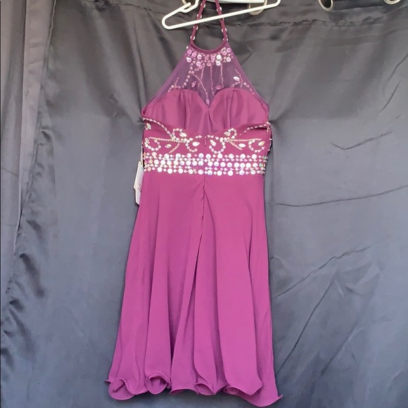Purple formal dress - Picture 2 of 3